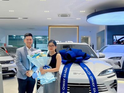 GIAO XE BYD TẠI ĐÀ NẴNG